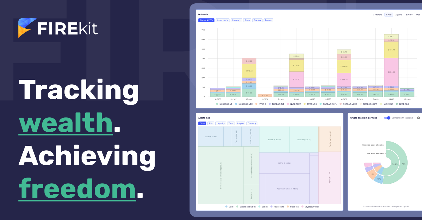 FIREkit: Crypto portfolio tracker